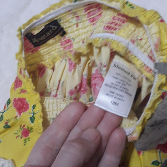 EUC Mustard Pie shirt/skirt - Picture 5 of 5